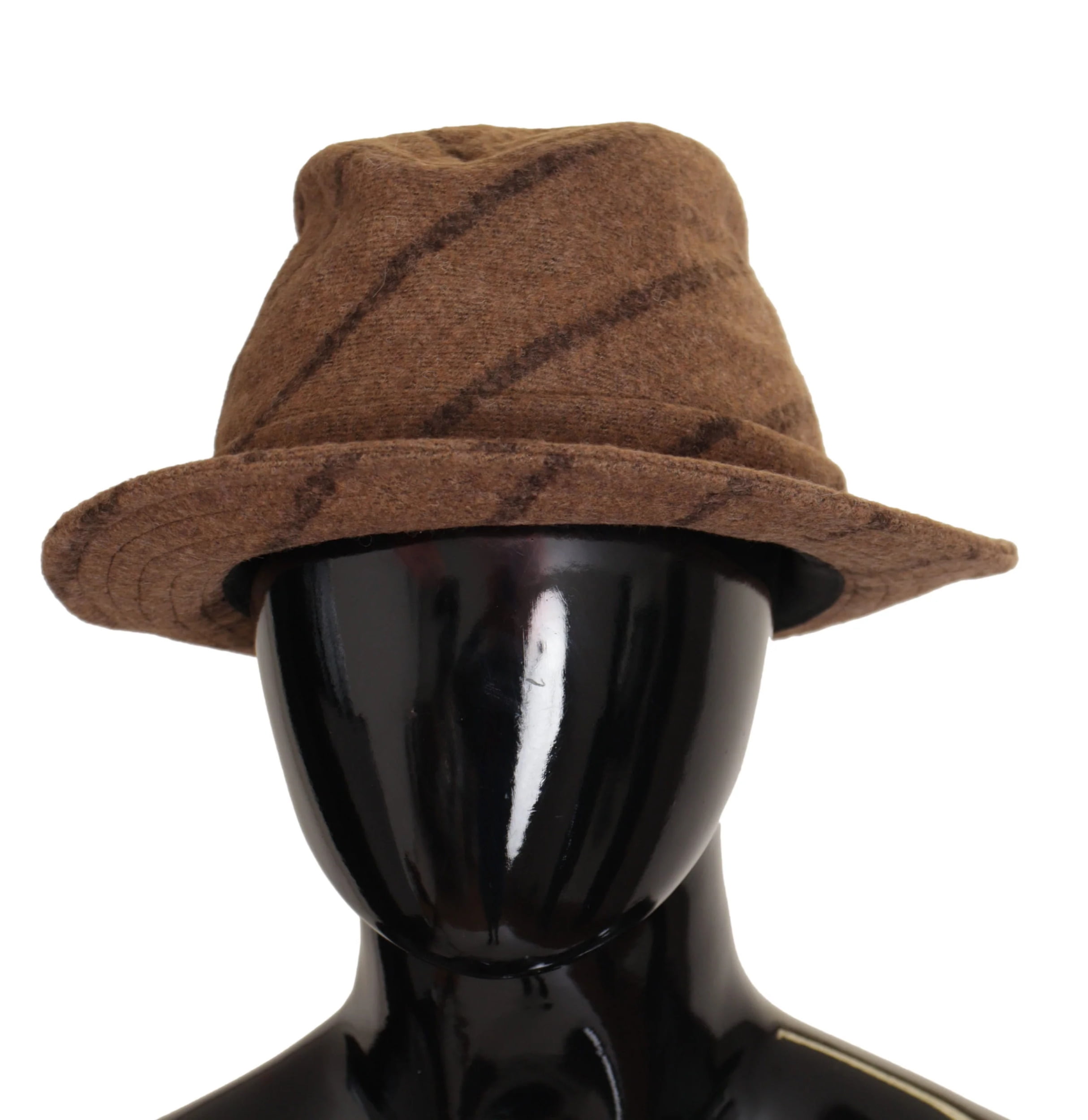 Dolce & Gabbana Black Rabbit Fedora Trilby Women Hat main image 1