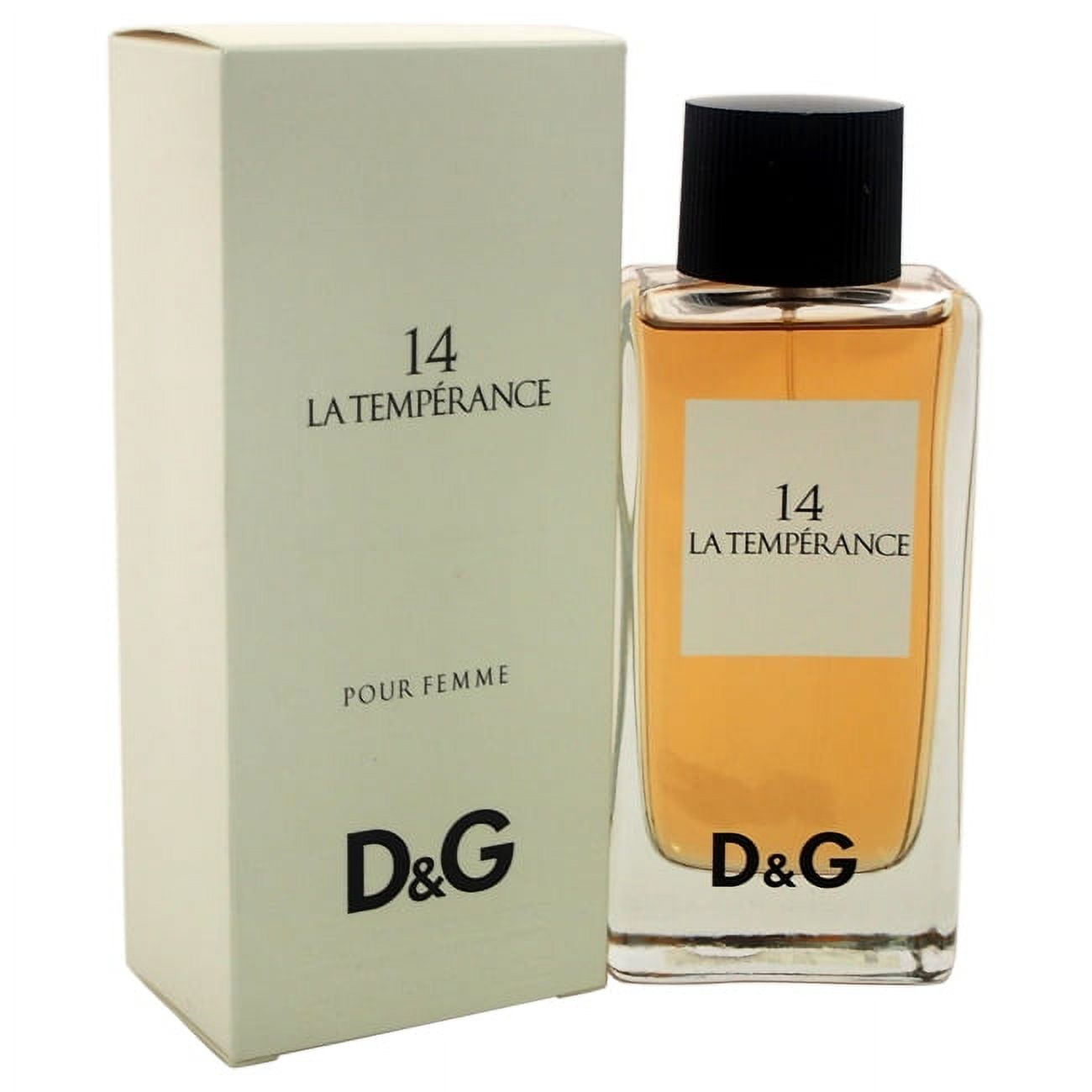 Dolce & Gabbana D&G 14 La Temperance 3.3 oz EDT Spray - Walmart.com