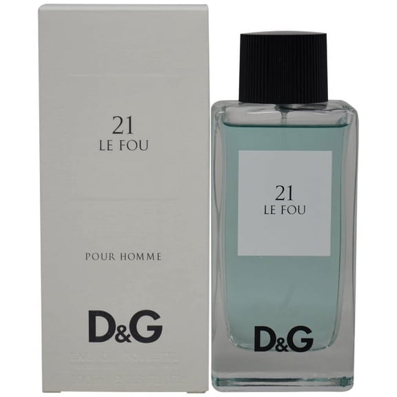 Dolce & Gabbana D&G Le Fou 21 Eau de Toilette Spray For Men 3.3 Oz
