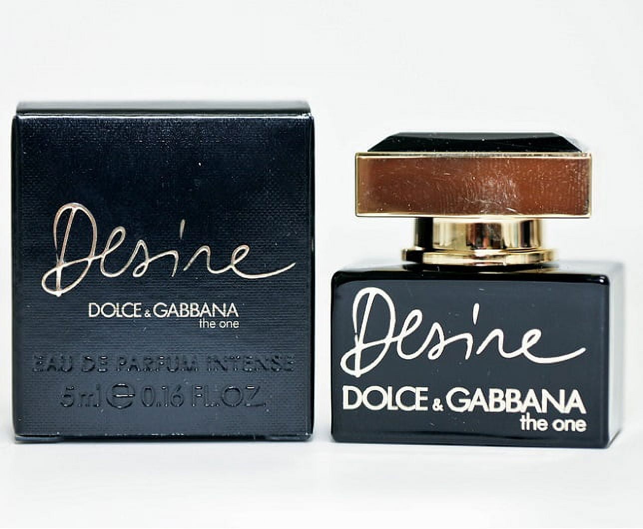 Dolce & Gabbana D&G The One Desire Women Eau De Parfum Intense Mini 0.16 oz