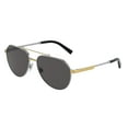 thumbnail image 1 of Dolce & Gabbana DG 2288 Metal Unisex Aviator Optical Sunglasses Silver/Gold 59mm Adult, 1 of 3