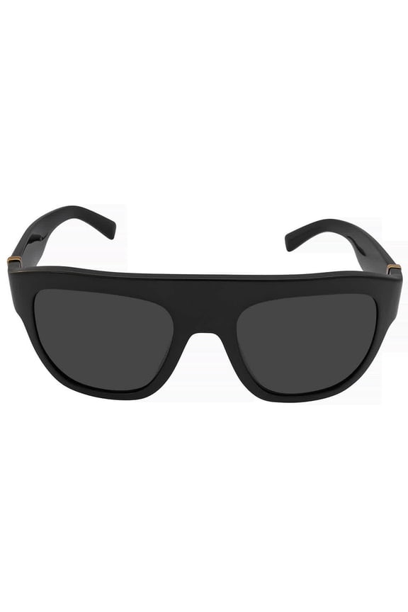 DG 4398 Plastic Womens Square Optical Sunglasses Black 54mm Adult