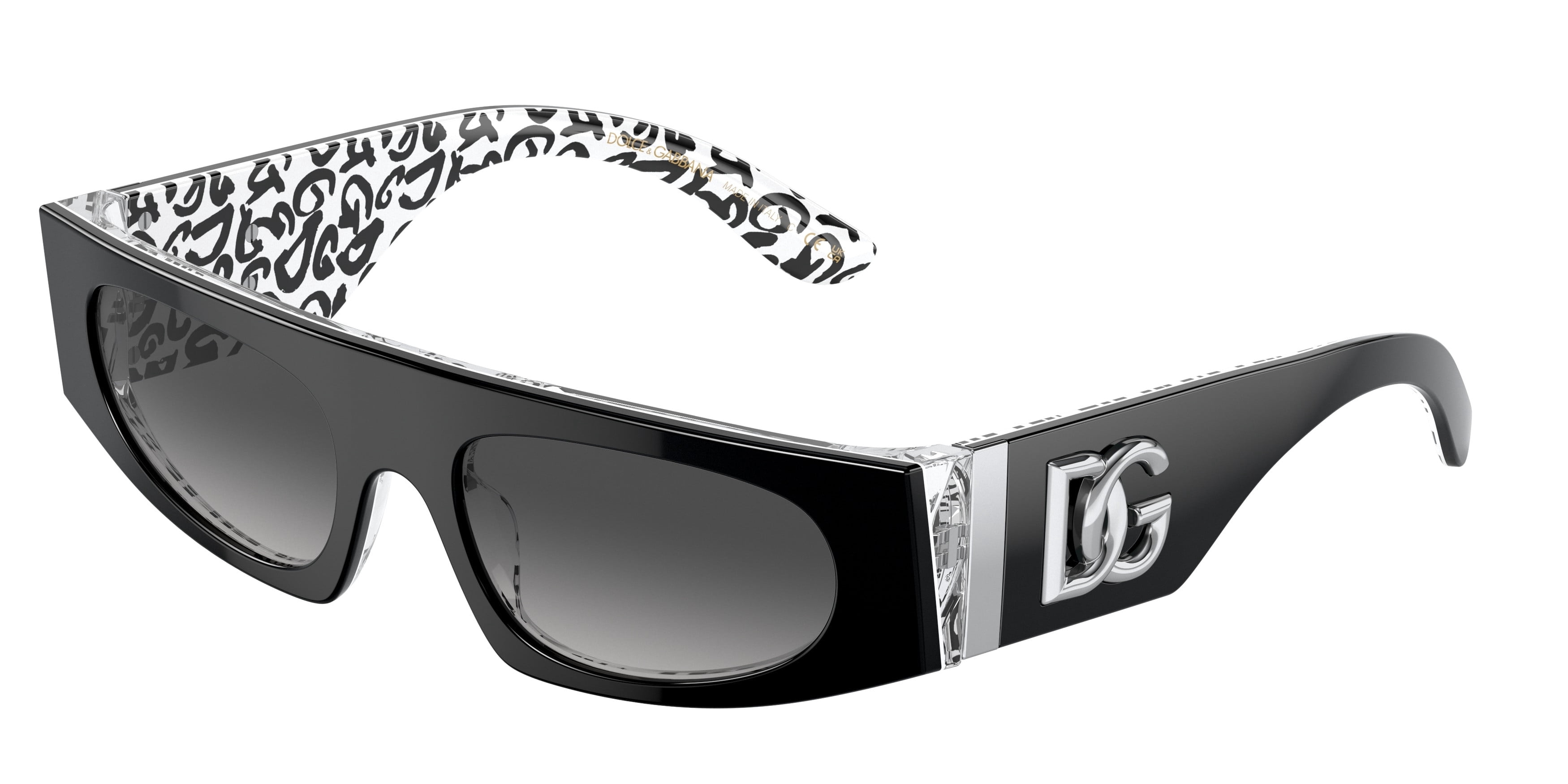 D&G Women\'s Sunglasses with Gradient Tint Amazon.com: Dolce and Gabbana DG4472 501/8G 54MM Black/Grey  main image 2