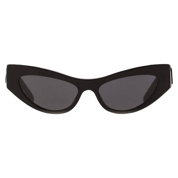 Dolce & Gabbana DG 4450 Plastic Womens Cat Eye Sunglasses Black 52mm Adult