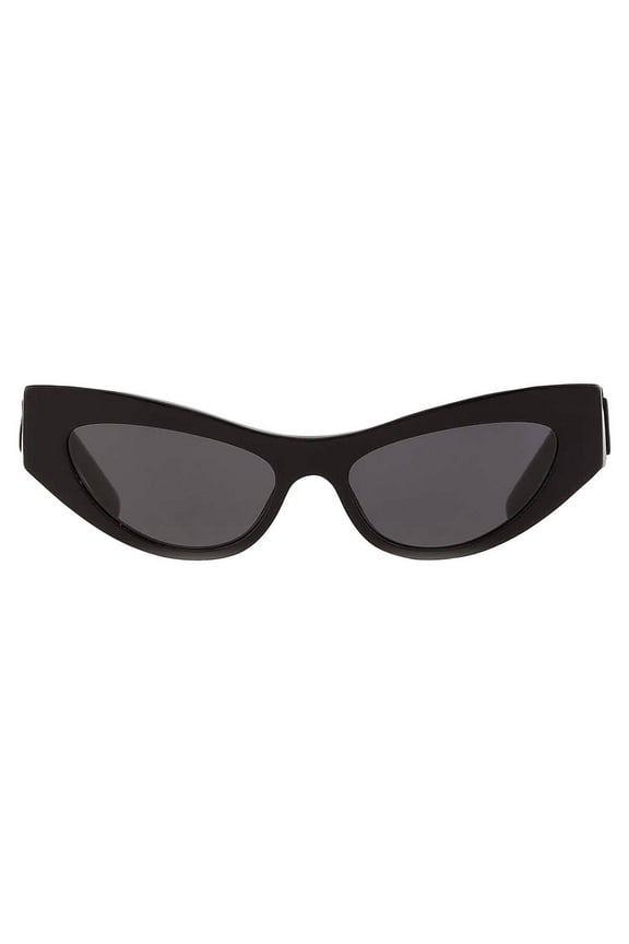 DG 4450 Plastic Womens Cat Eye Sunglasses Black 52mm Adult
