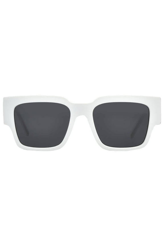 DG 6184 Plastic Unisex Square Sunglasses White 52mm Adult