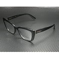 thumbnail image 1 of Dolce Gabbana DG3308 Black/Clear Lens Eyeglasses, 1 of 5