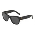 thumbnail image 1 of Dolce & Gabbana DG4338F 501/87 Men's Black Full Rim Sunglasses, 1 of 5