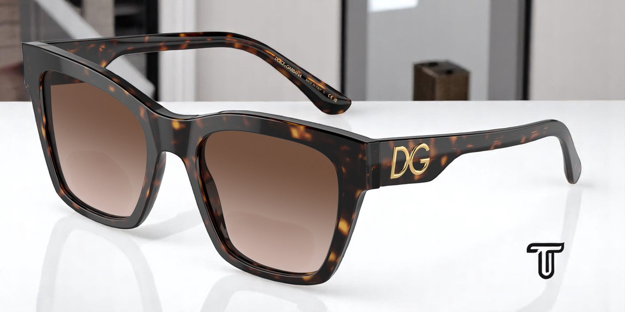 Sunglasses (DG4384F 502/13 53) by Dolce & Gabbana™ DOLCE & GABBANA SUNGLASSES - DG4384 502/13 53 main image 2
