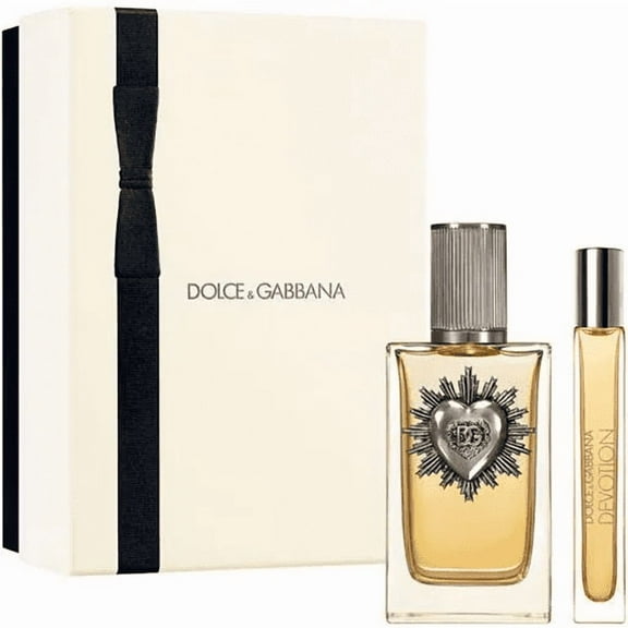 Dolce & Gabbana DGP1DV2C10 Devotion Set for Men - 3.3 oz Eau De Parfum Spray Plus 0.33 oz Eau De Parfum Spray - 2 Piece