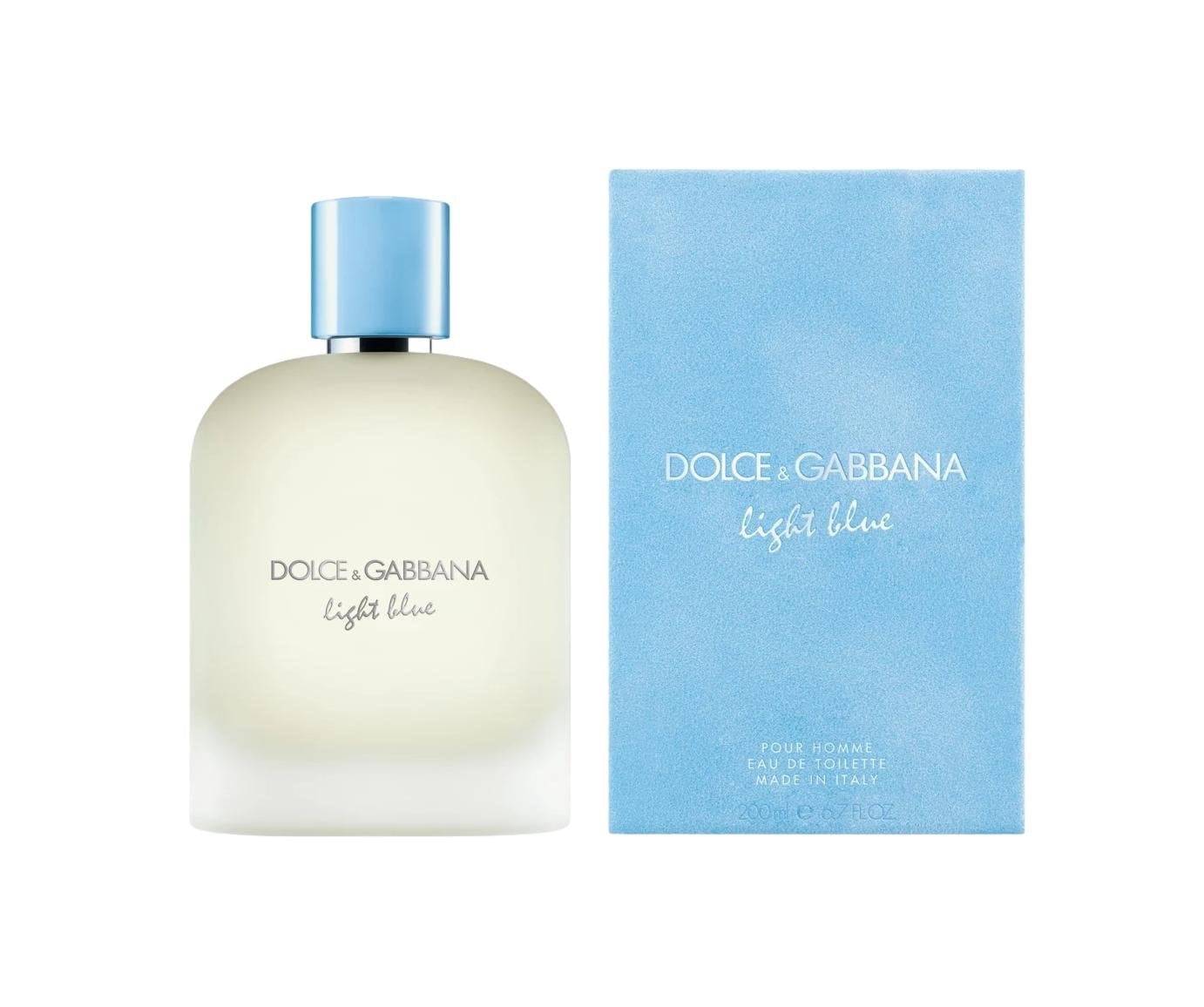 Dolce Gabbana Light Blue 6 7 oz EDT spray mens cologne 200 ml NIB