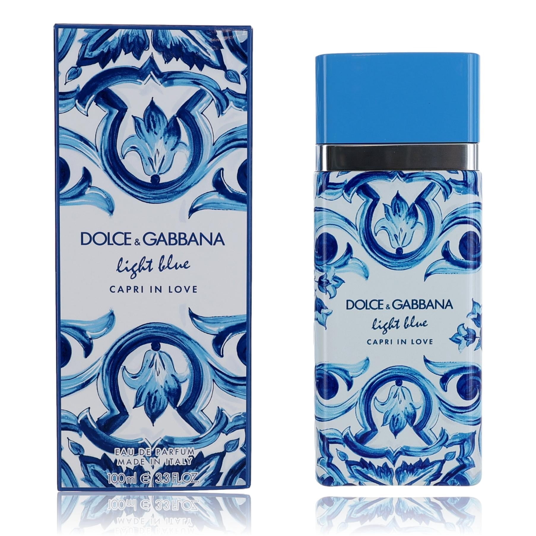 香水(ユニセックス) D & G Light Blue Capri in Love 100ml D & G Light Blue Capri In Love Cologne for Men by Dolce & Gabbana