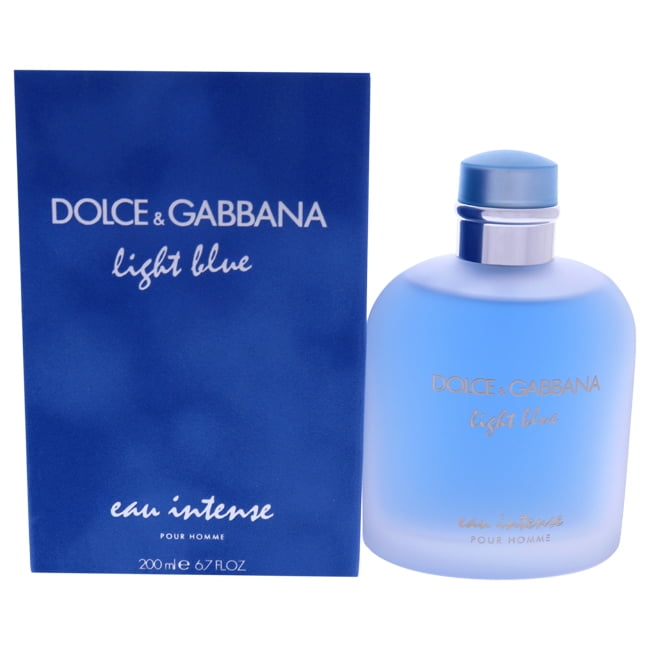 Light Blue Eau Intense By Dolce Gabbana 3.4 Oz EDP Spray For Man