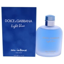 Dolce & Gabbana Light Blue Eau Intense Eau De Parfum Spray, Cologne for Men, 6.7 oz