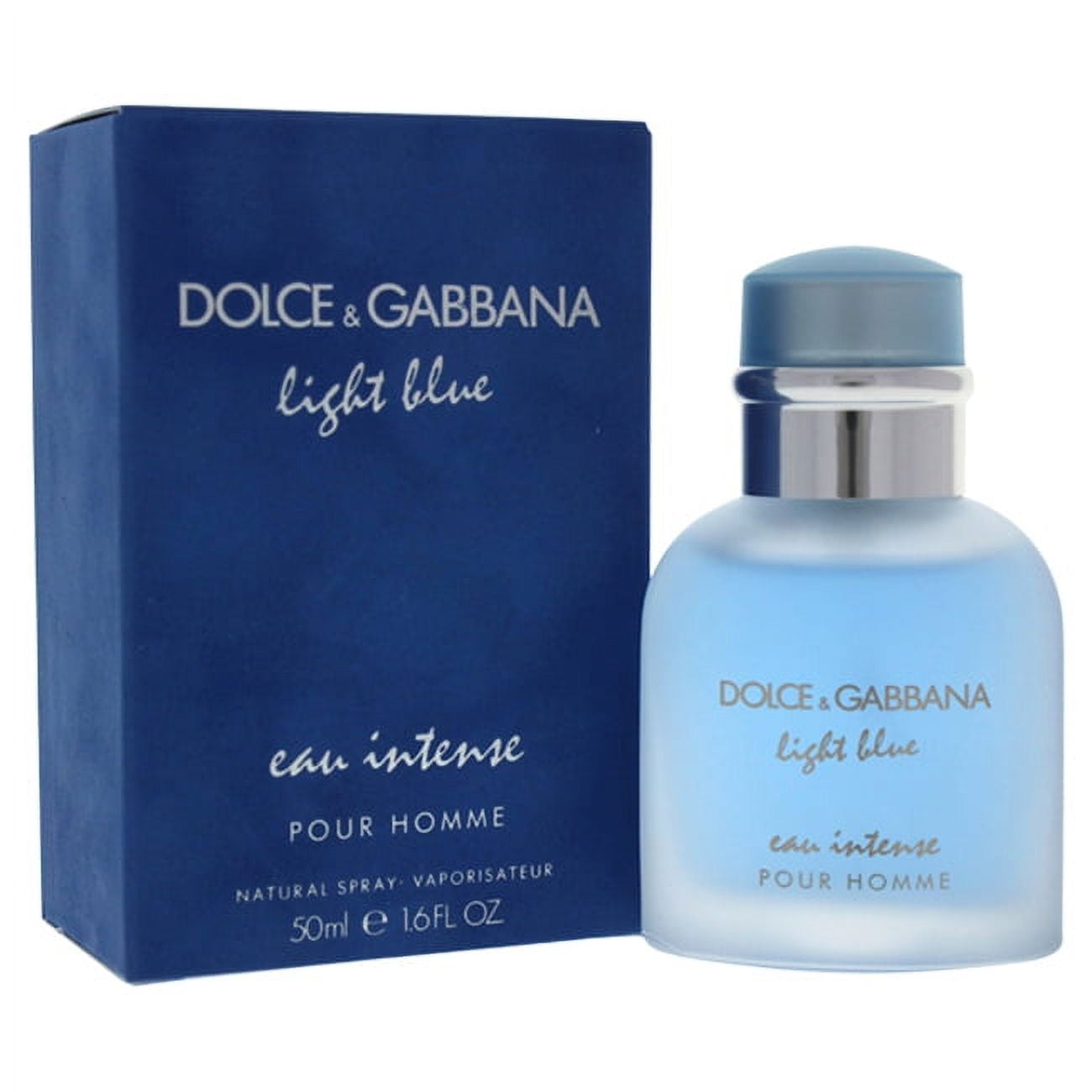 Dolce & Gabbana Light Blue Eau Intense Eau de Parfum, Cologne for Men ...