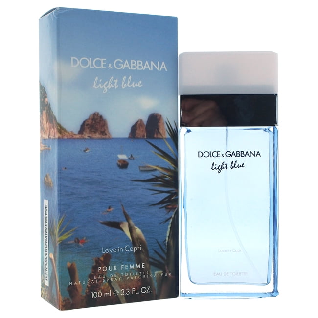 Dolce & Gabbana Blue Love in Capri de Toilette Spray For Women 3.3 Oz Walmart.com