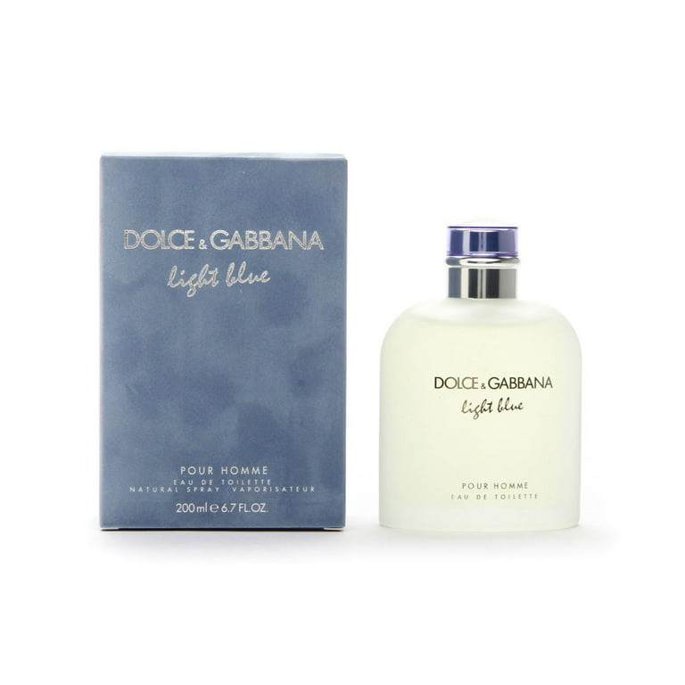 kan ikke se Tilsyneladende Hellere Dolce & Gabbana Light Blue Pour Homme Eau De Toilette Spray, Cologne for  Men, 6.7 Oz - Walmart.com