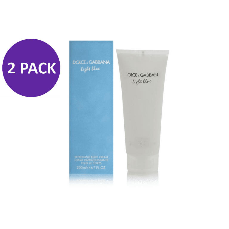 Dolce gabbana light blue body cream 200ml discount