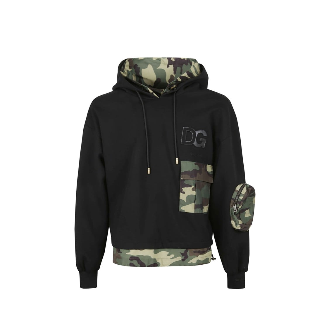 Dolce & Gabbana Multicolor Camouflage Sweatshirt Sweater main image 0