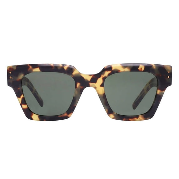 DOLCE & GABBANA DG4413 337552 Yellow Havana Green 48 mm Men's Sunglasses