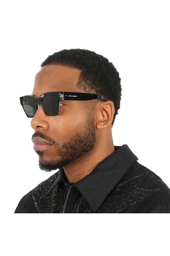 DG4413 675 R5 Black Crystal Grey 48 mm Men's Sunglasses