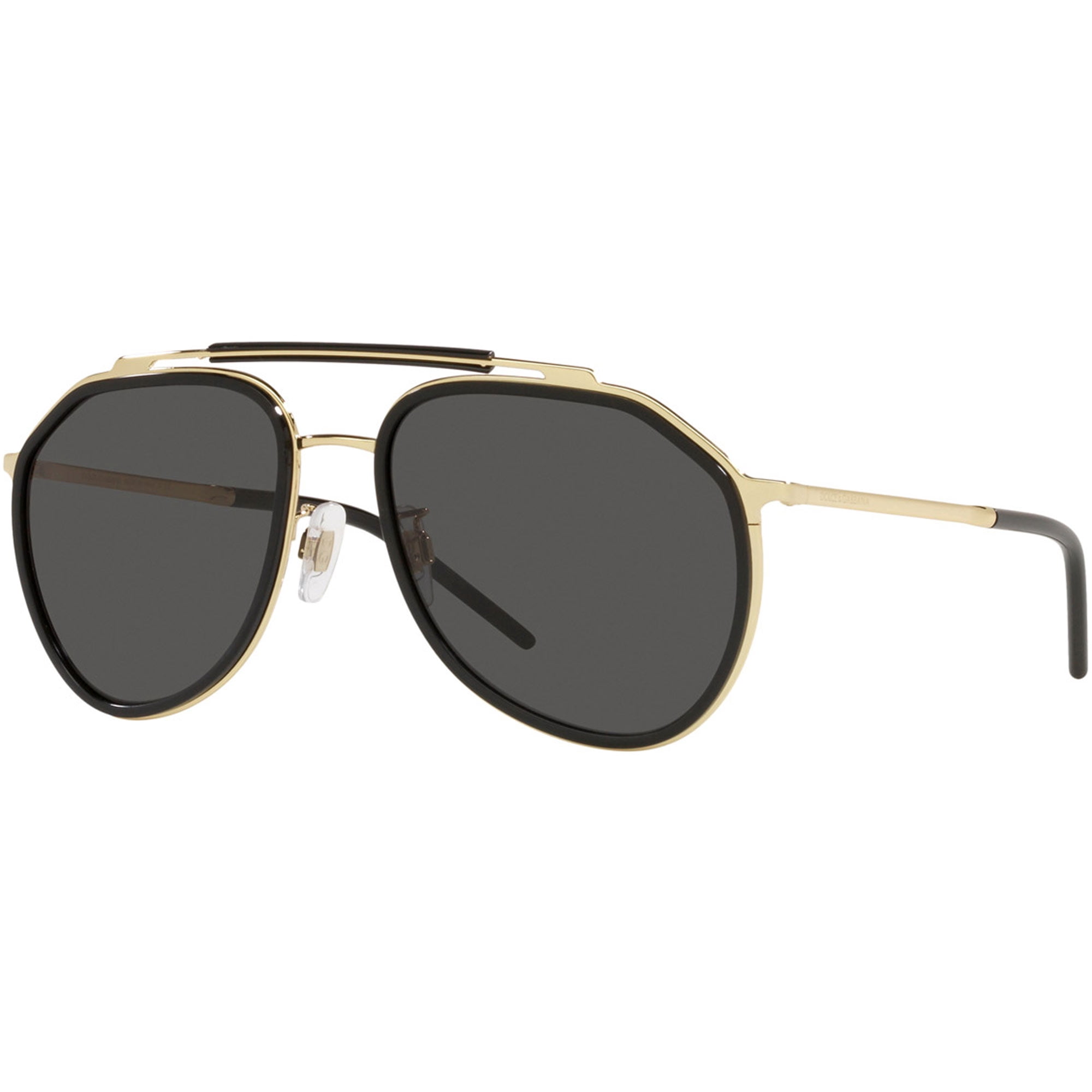 Dolce & Gabbana Gold 57mm Sunglasses! New! Dolce & Gabbana DG2311 Sunglasses 12246E Matte Gold - eye-oo.com main image 2