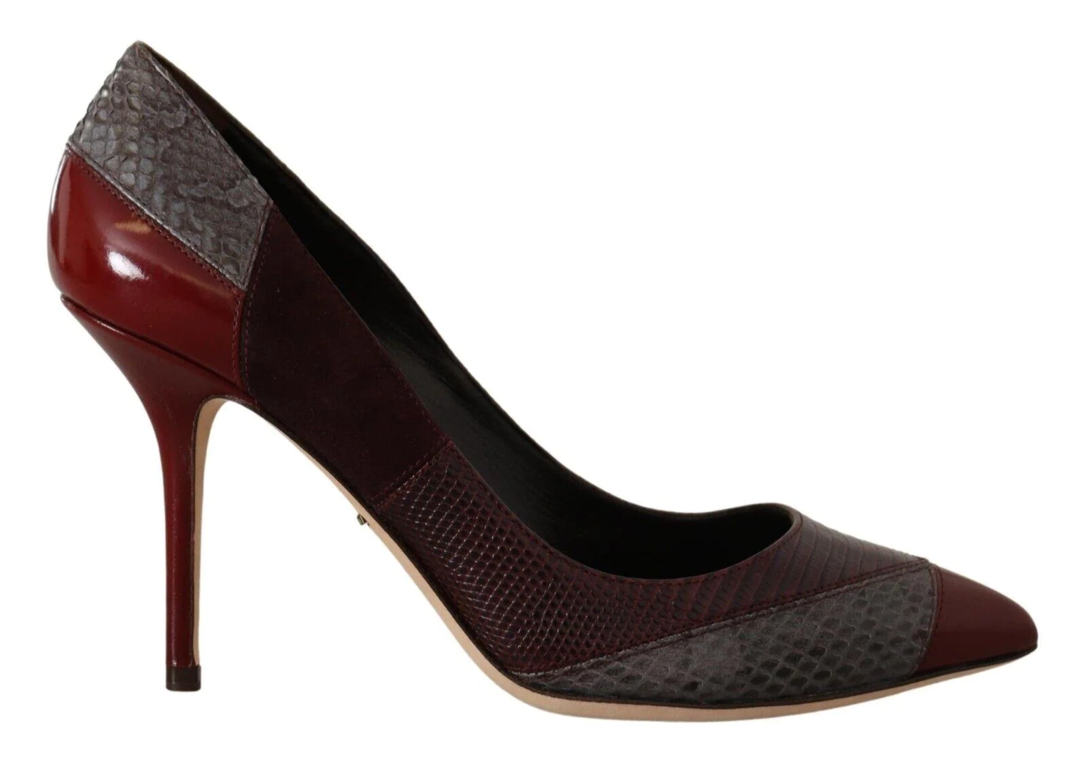 Dolce & Gabbana Black Leather High Heel Pumps main image 1