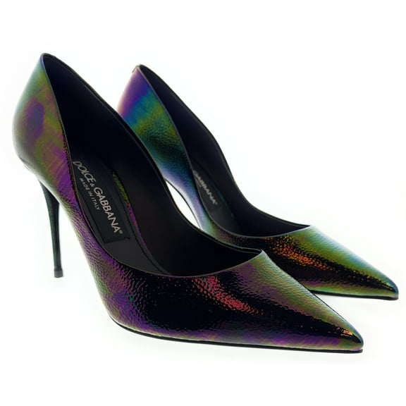 Dolce & Gabbana Multicolor Irridiscent Classic Pumps-EU37.5 for womens