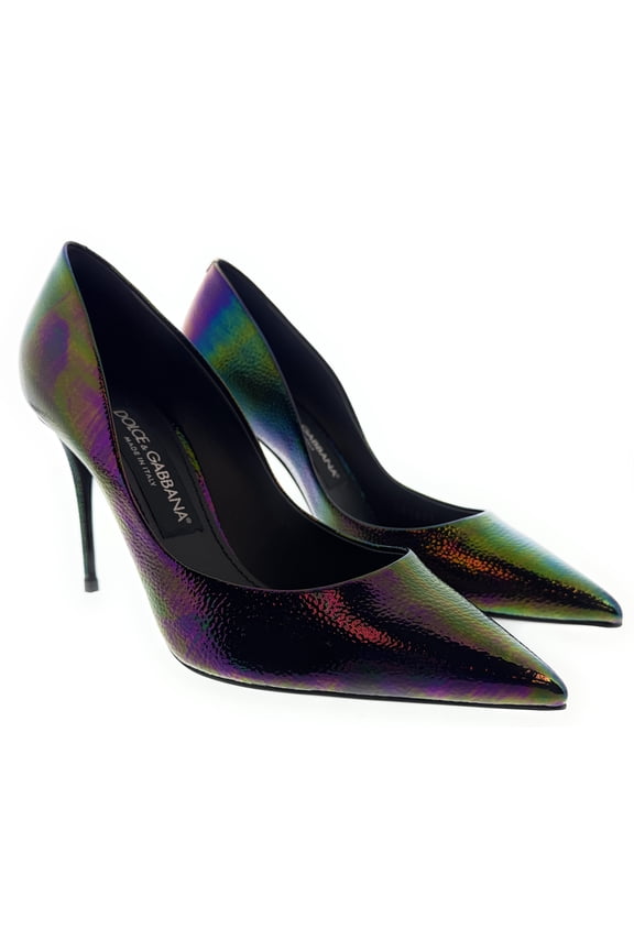 Multicolor Irridiscent Classic Pumps-EU37.5 for womens