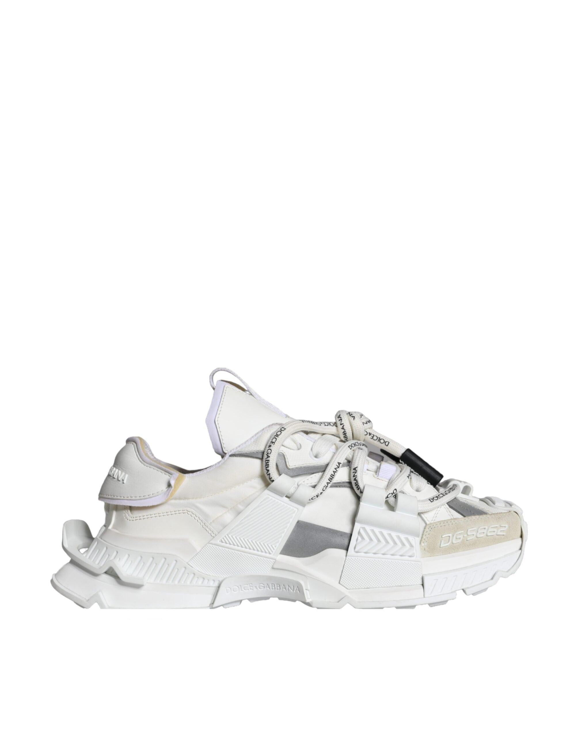 スニーカー DOLCE GABBANA Men Sneakers 6600685 CS2275 AV363 8B908 WHIT Dolce Gabbana Multicolor Low Top Space Lace Up Men Sneakers