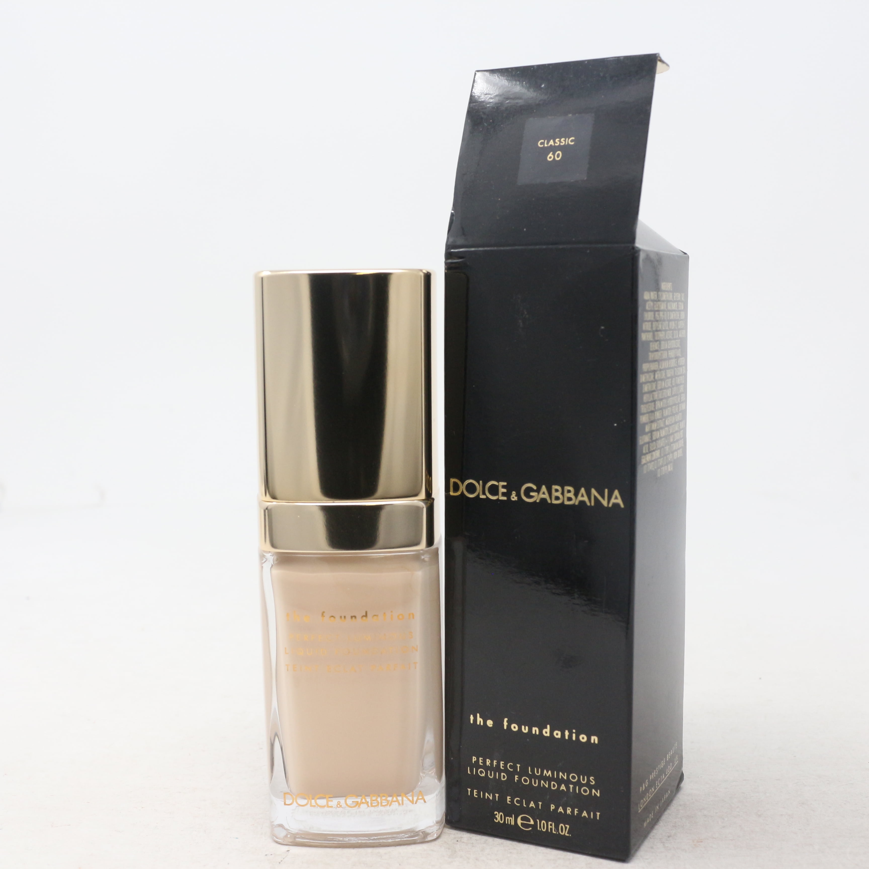 Dolce & Gabbana Luminous Liquid Foundation, 1.0oz, Dewy Radiant Glow