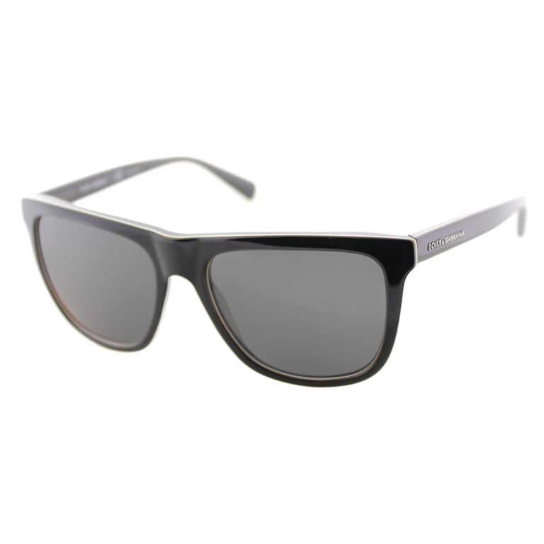 Dolce & Gabbana Plastic Unisex Square Sunglasses Black 55mm  display picture 3