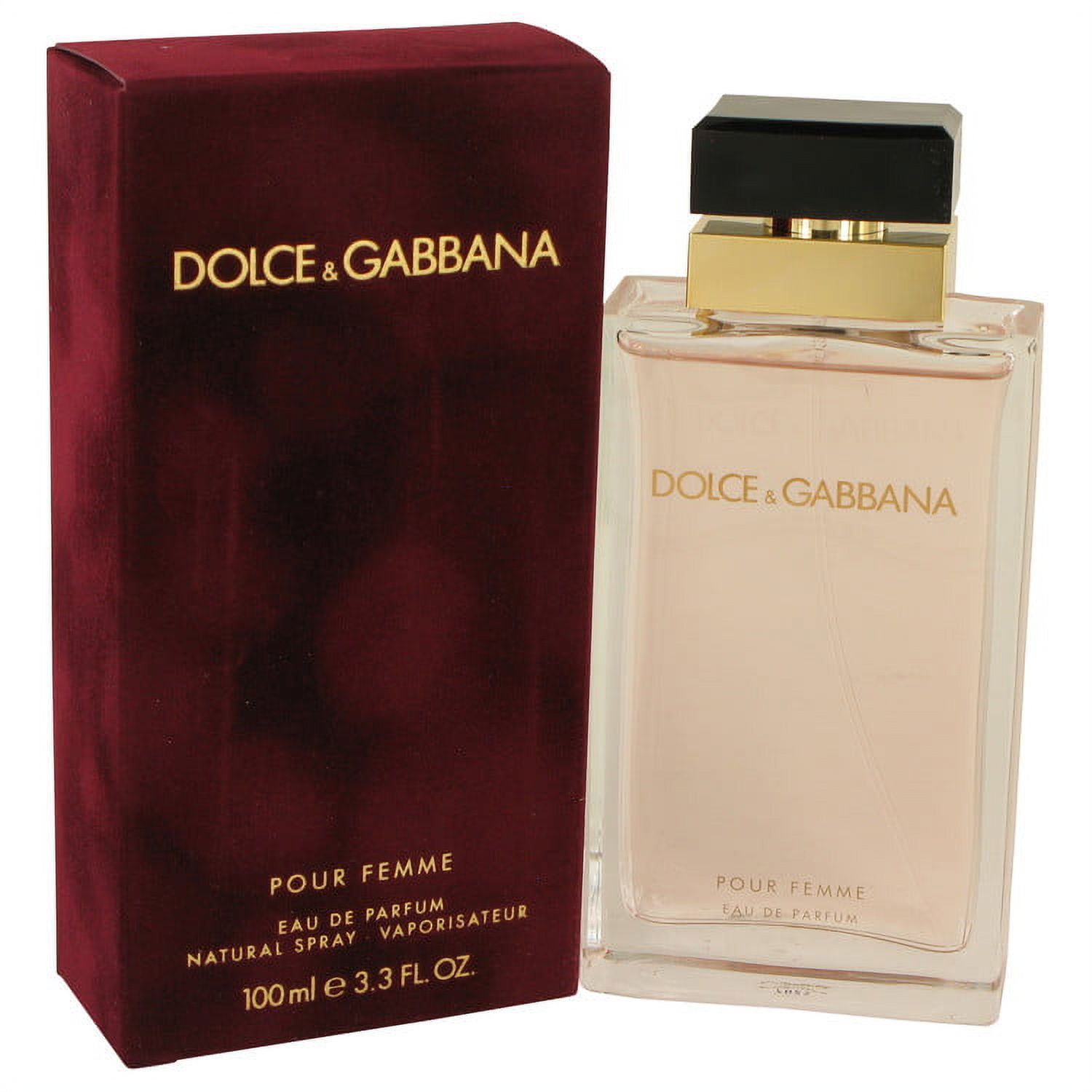 Dolce \u0026 Gabbana Pour Femme by Dolce \u0026 Gabbana Eau De Parfum Spray 3.4 oz for Women