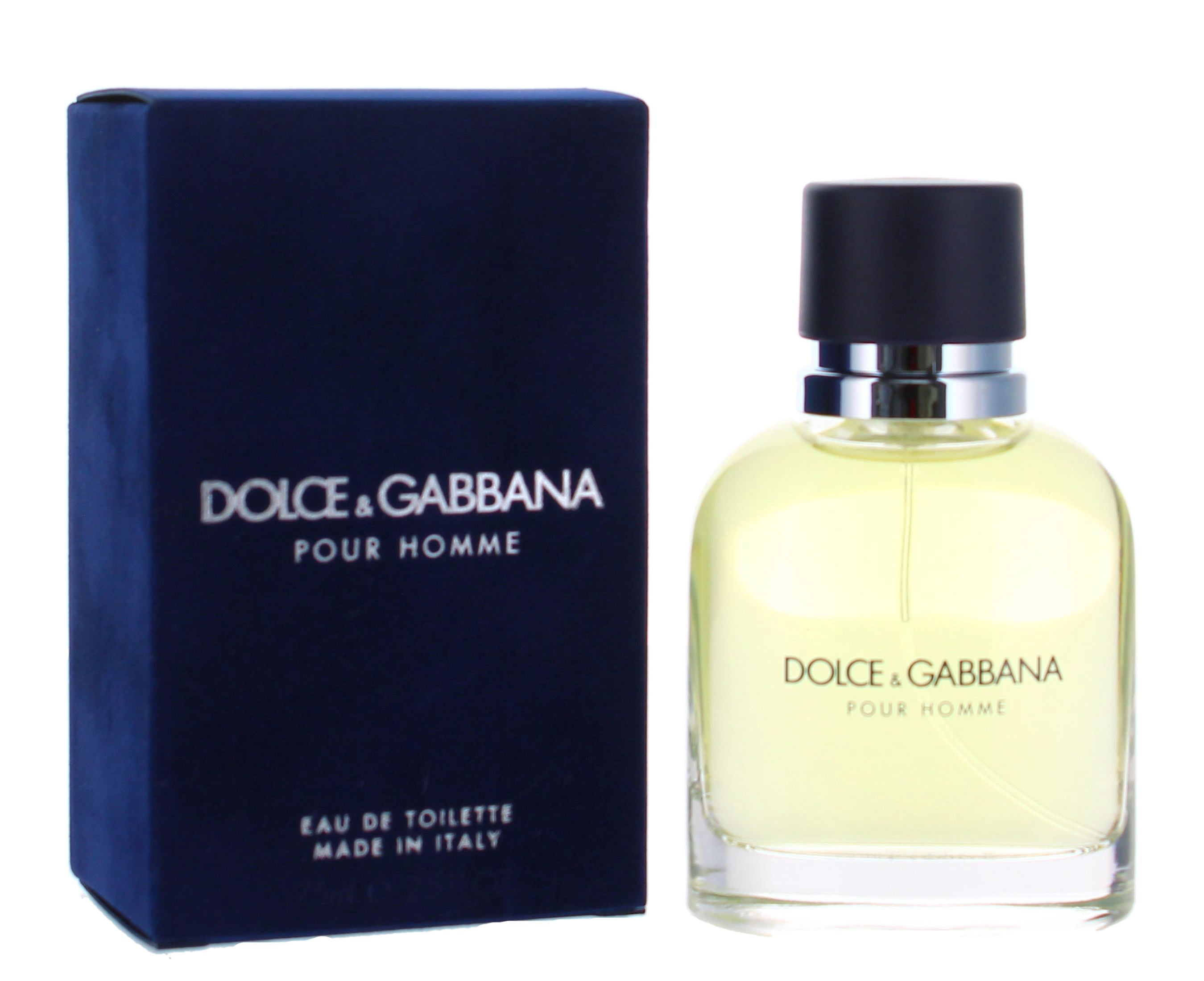 Dolce & Gabbana Pour Homme Eau de Toilette Spray for Men, 2.5 oz EDT