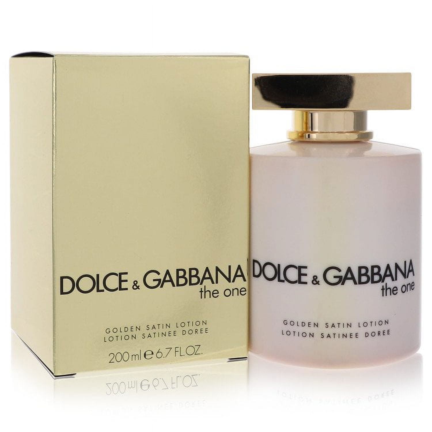 Dolce & Gabbana The One Perfumed Golden Satin Lotion, 6.7 Oz