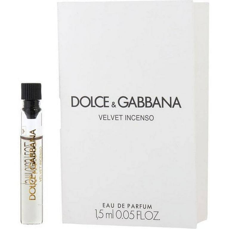 Dolce & Gabbana Velvet Incenso Vial (sample) By Dolce & Gabbana - 0.05 oz Dolce & Gabbana Velvet Incenso Vial (sample) By Dolce & Gabbana - 0.05 oz