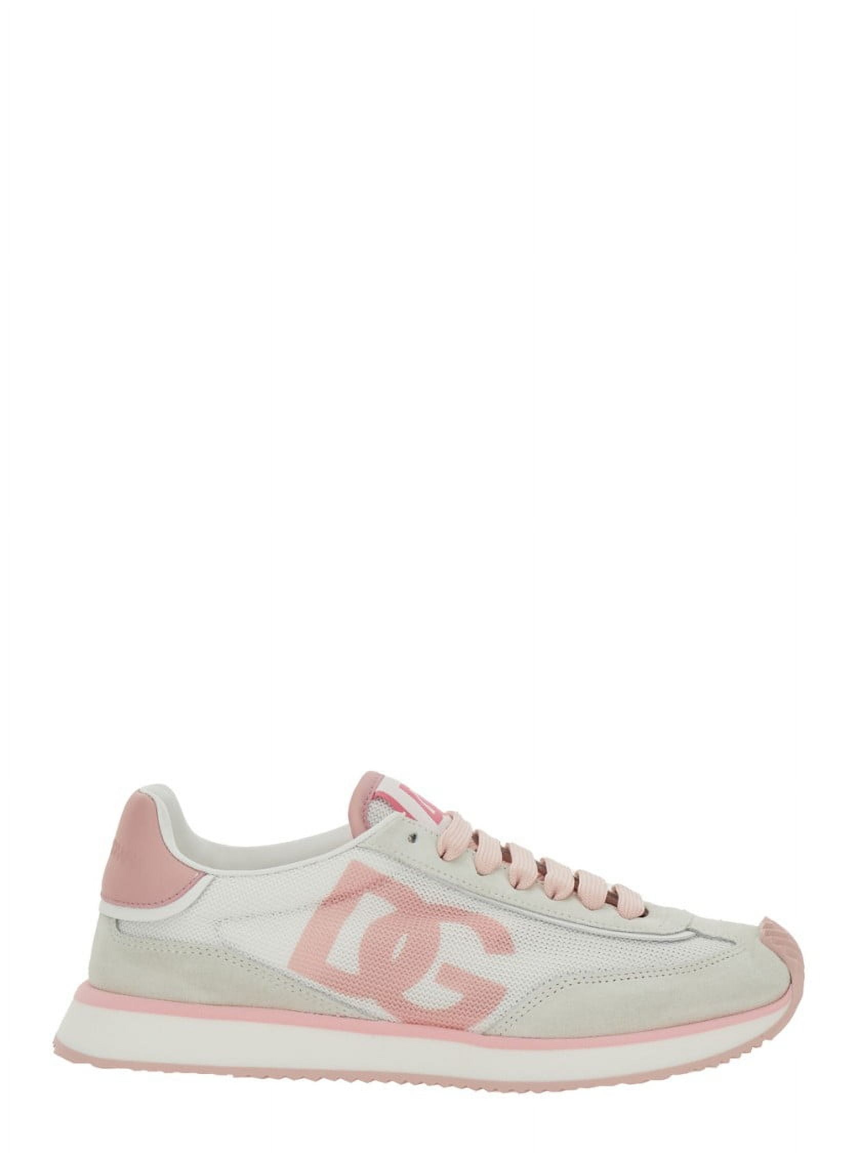 【関税&送料込み】Dolce & Gabbana 'Aria' Pink Running Snea Dolce & Gabbana Aria' Pink Running Sneakers Pink (Women's