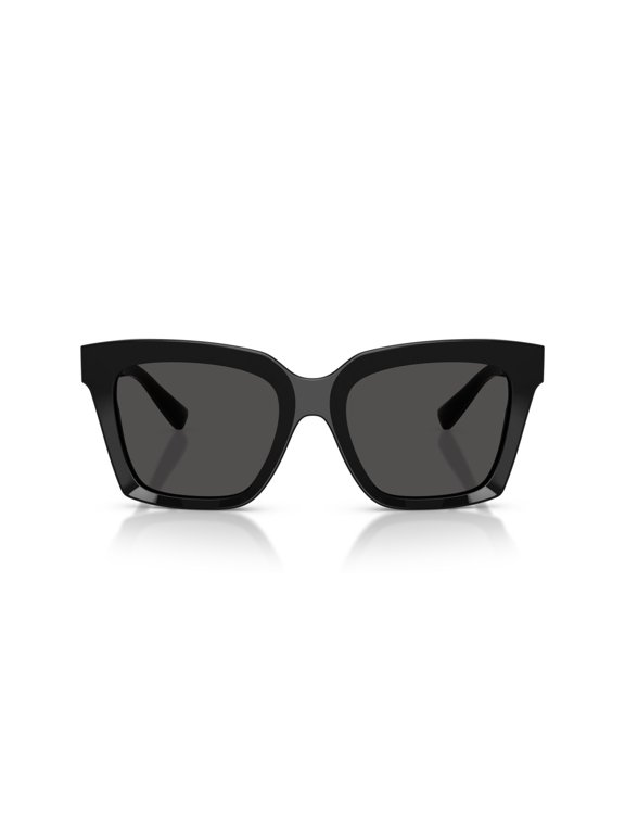 Women's 0Dg4498 Oversized Tortoiseshell Square Sunglasses With Gradient Lenses Black