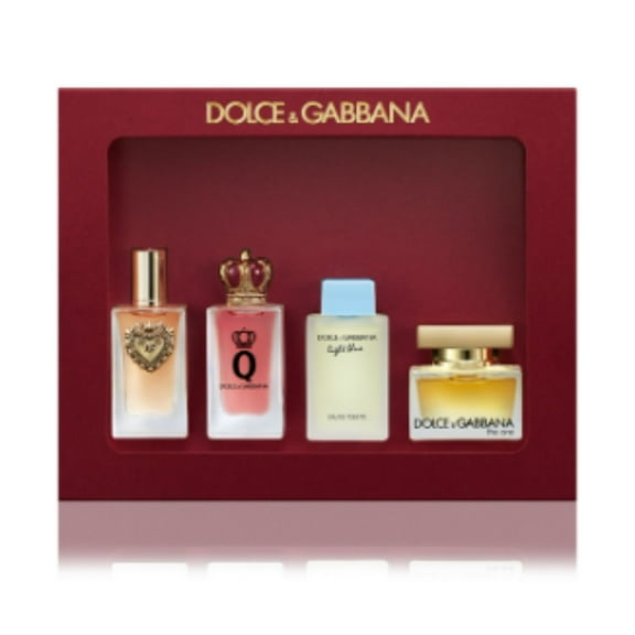 Dolce & Gabbana Womens 4-Pc Mini Fragrance Gift Set EDT & EDP Travel