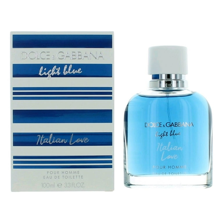 香水(男性用) Dolce gabbana Italian love Dolce & Gabbana Men's Light Blue Italian Love Pour Homme Eau