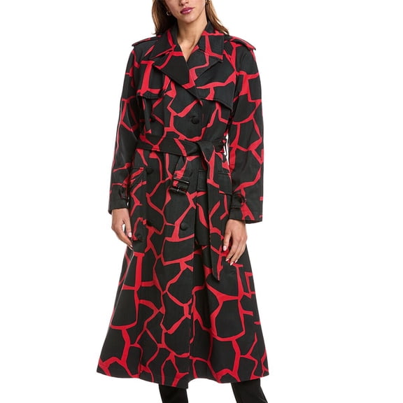 Dolce & Gabbana womens Overcoat, 44, Black