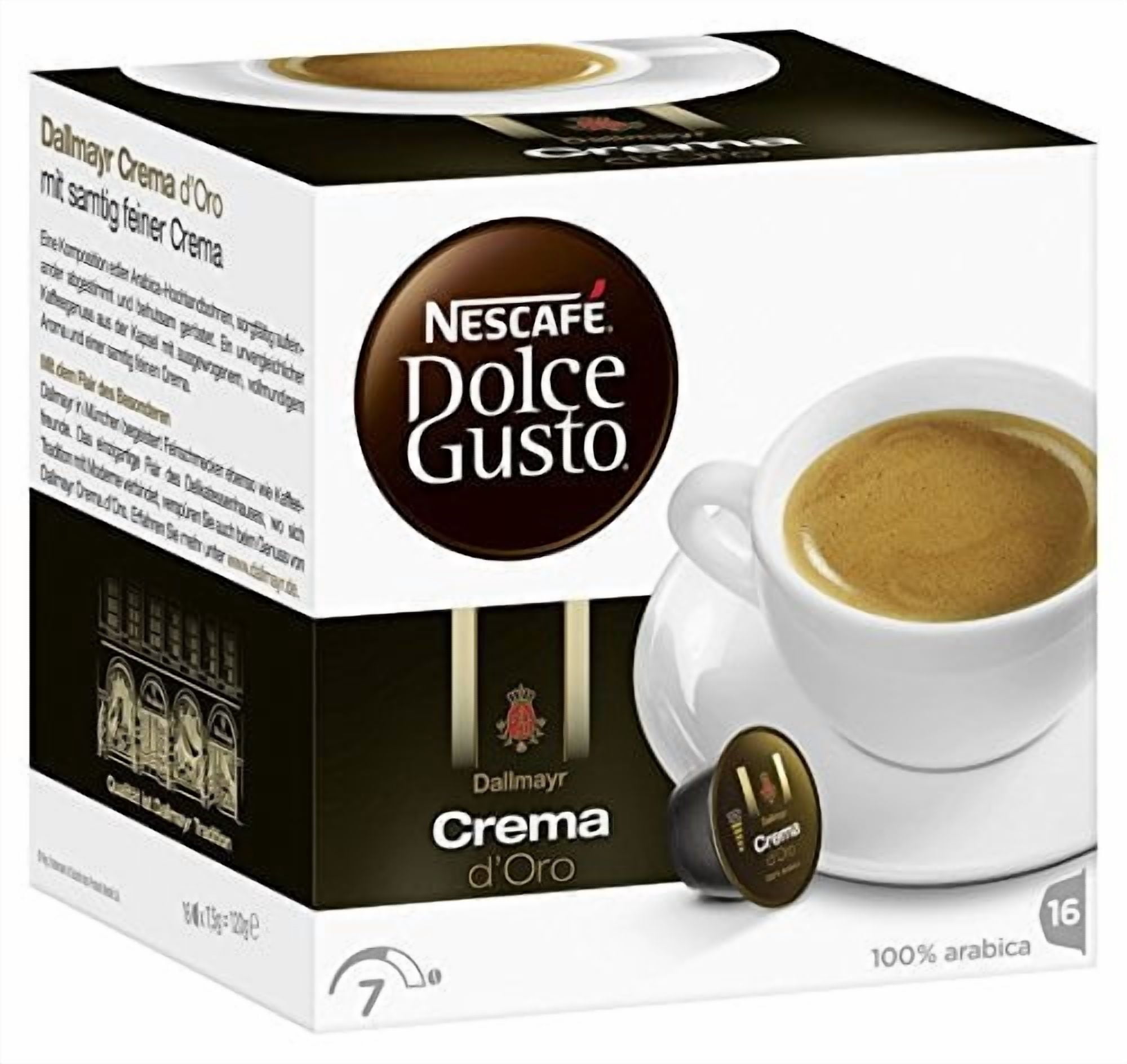 Dolce Gusto - Dallmayr Crema d'Oro - 3x 16 Pods