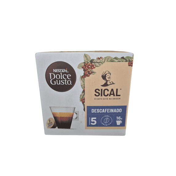 Dolce Gusto Sical Decaf Coffee Pods, 48 capsules (3 x 16 pods)