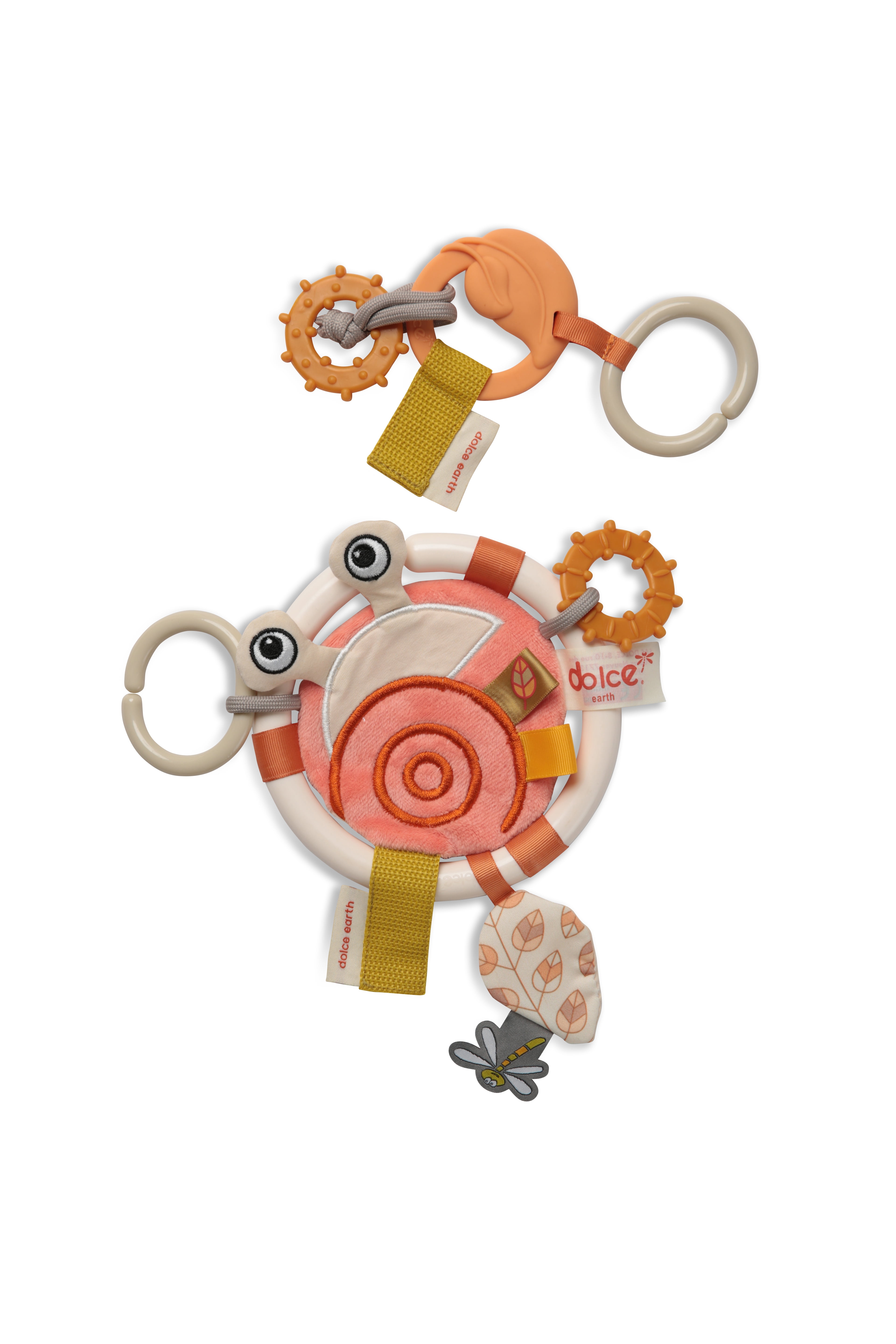 Dolce Laura the Snail & Earth activity teether