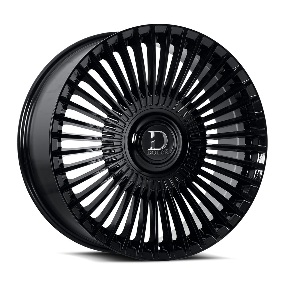 Dolce Luxury Trento 22X10.5 5X127/130 42et CB84.1 Glossy Black Wheel