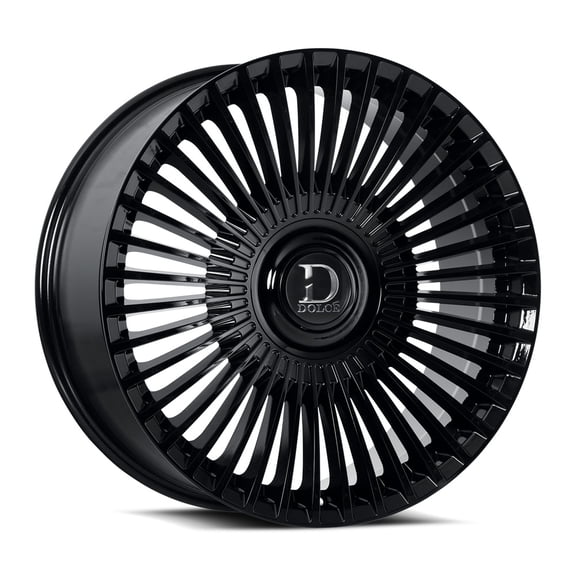Dolce Luxury Trento 22X9 5X127/130 38et CB84.1 Glossy Black Wheel