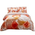 thumbnail image 1 of Dolce Mela DM702Q Floral Bedding Duvet Cover Set, Queen Size, 1 of 4