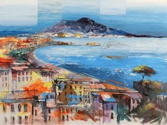 Dolce Napoli Canvas Art - Luigi Florio (22 x 28)