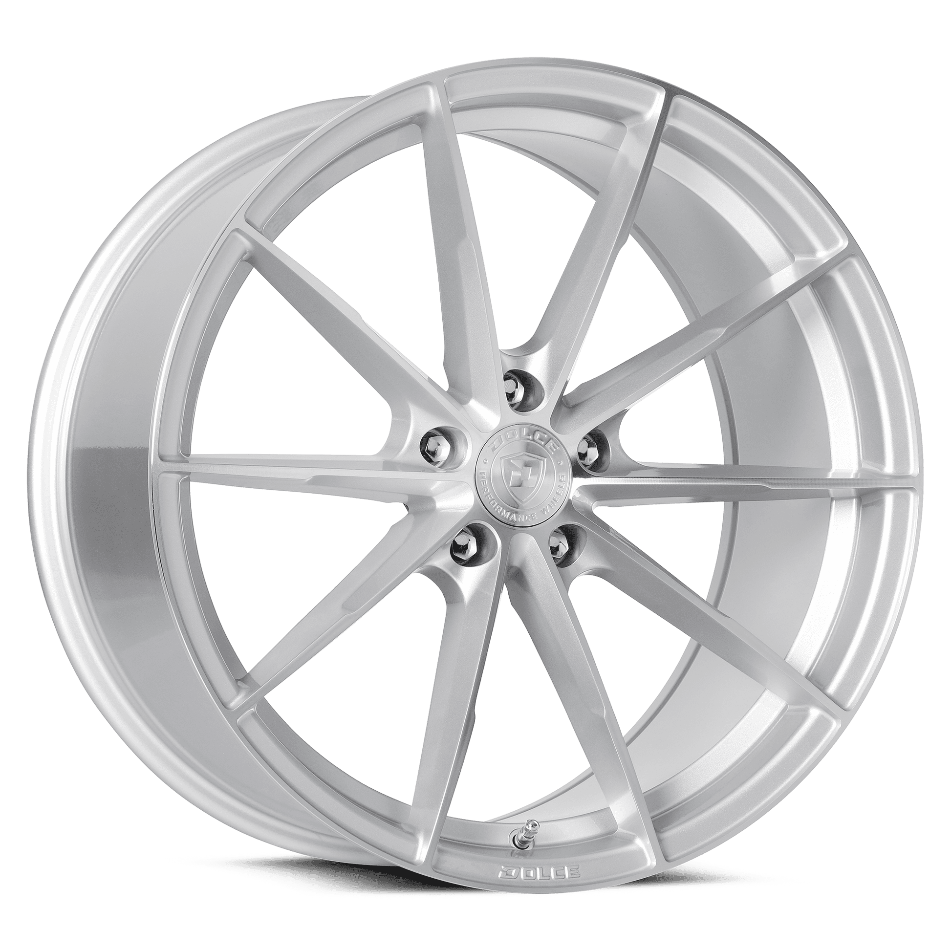 Dolce Performance Veloce Gloss Silver Machined Face 8.5-18
