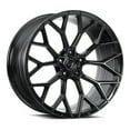 thumbnail image 1 of Dolce Pista 20X10 5X114.3 +40mm Gloss Black Wheel 20" Inch Rim New, 1 of 3